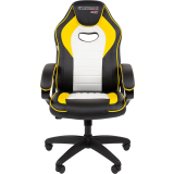 Игровое кресло Chairman Game 16 Black/Yellow/White (00-07197802)
