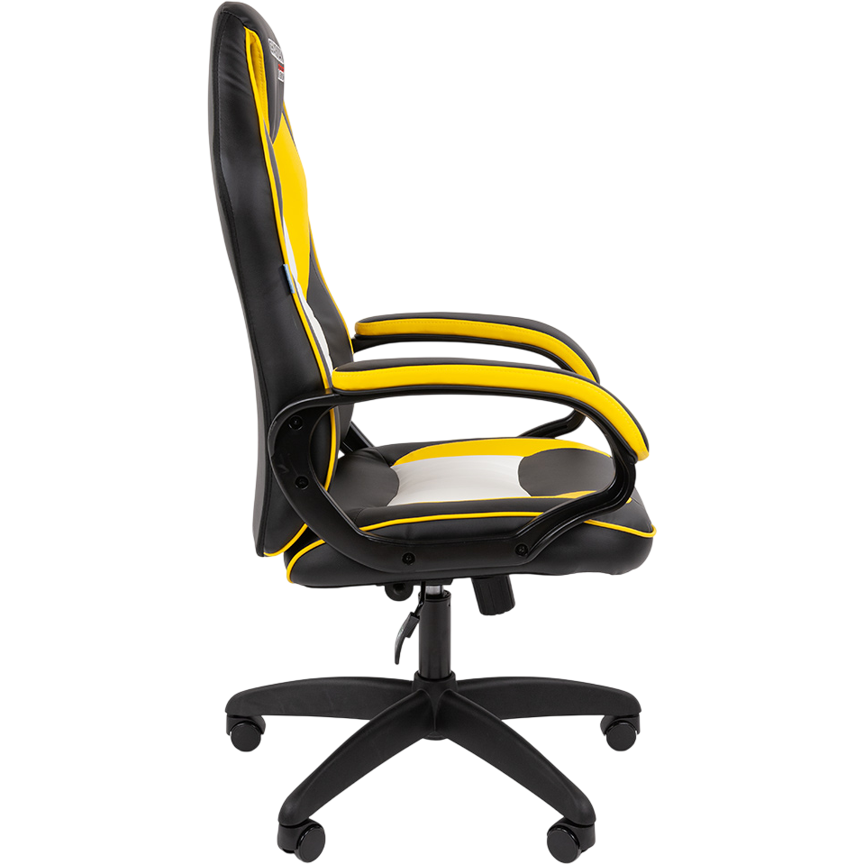 Игровое кресло Chairman Game 16 Black/Yellow/White (00-07197802) - фото 3