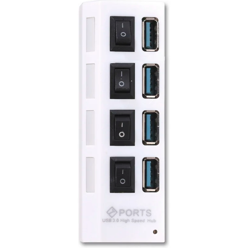 USB-концентратор SmartBuy SBHA-7304-W