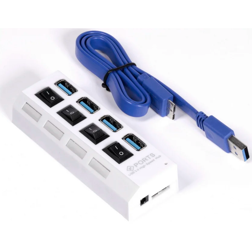 USB-концентратор SmartBuy SBHA-7304-W - фото 2