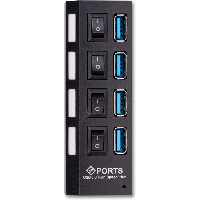 USB-концентратор SmartBuy SBHA-7304-B