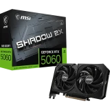 Видеокарта NVIDIA GeForce RTX 5060 MSI 8GB (RTX 5060 8G SHADOW 2X MAX)