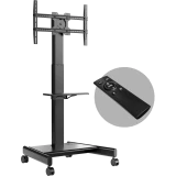 Мобильная стойка Onkron TS1552E eLift Black (TS1552E-B)