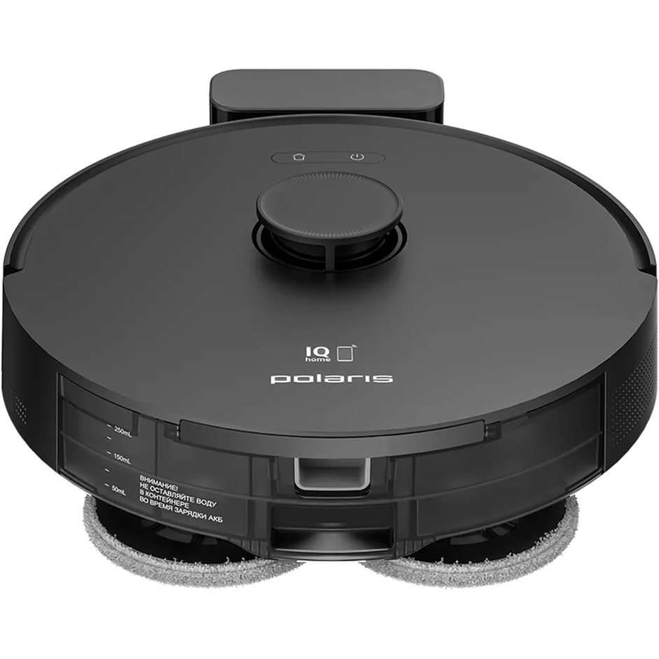Робот-пылесос Polaris PVCR 4750 Wi-Fi IQ Home Black - фото 7