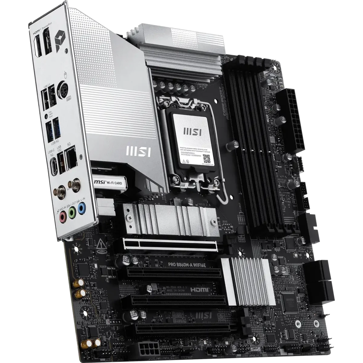 Материнская плата MSI PRO B860M-A WIFI6E - фото 3