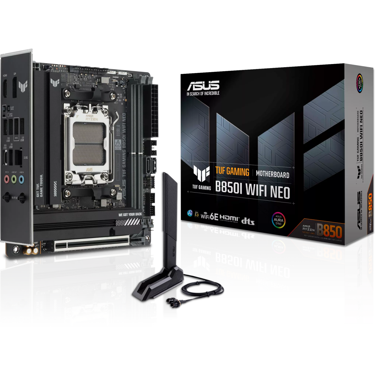 Материнская плата ASUS TUF GAMING B850I WIFI NEO - фото 5