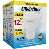 Светодиодная лампочка SmartBuy SBL-GU10-12-30K (12 Вт, GU10)