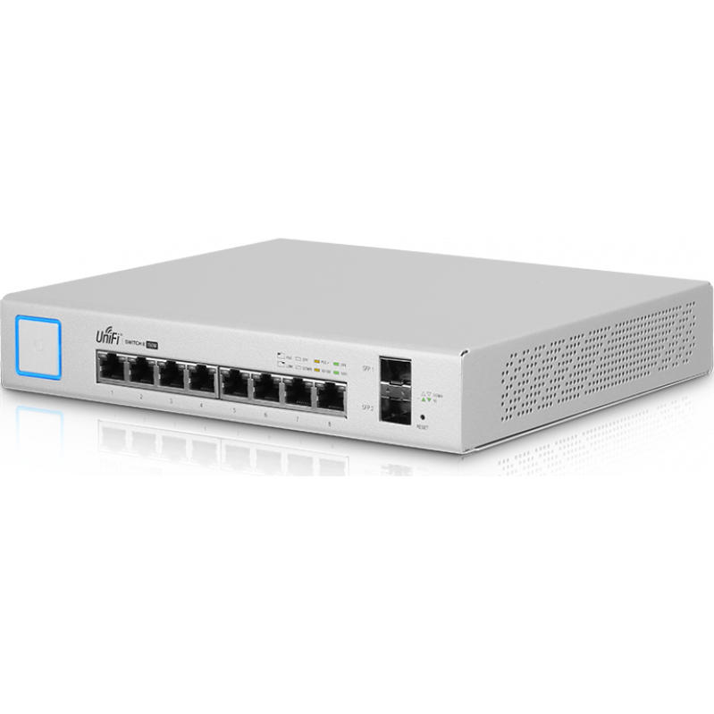 Коммутатор (свитч) Ubiquiti UniFi Switch 8-150W - US-8-150W(EU) - фото 2