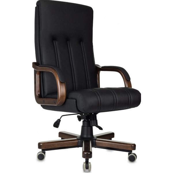 Офисное кресло Бюрократ T-9932 Walnut Black - T-9932WALNUT/B