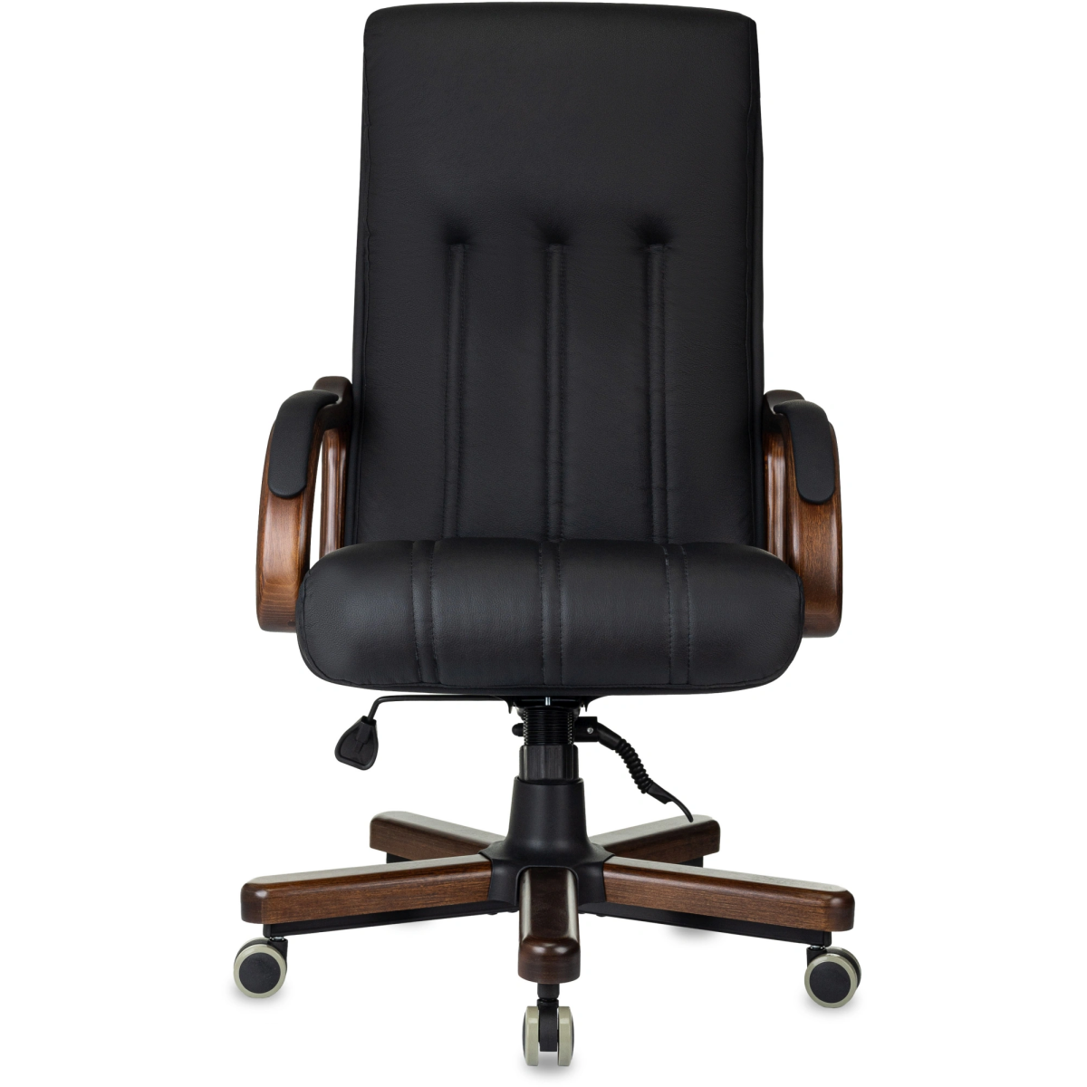 Офисное кресло Бюрократ T-9932 Walnut Black - T-9932WALNUT/B - фото 5