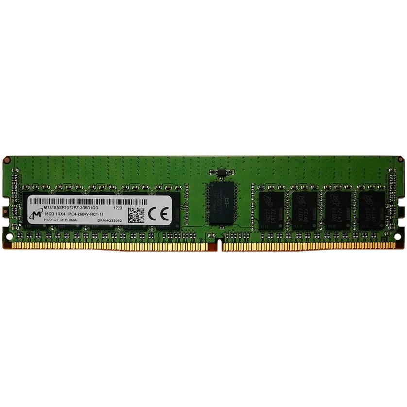 Оперативная память 16GB DDR4 2666MHz Micron ECC RDIMM (MTA18ASF2G72PZ-2G6)