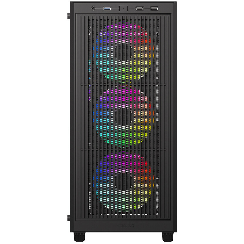 Корпус ID-COOLING Ware 300 ARGB Black - WARE 300 ARGB - фото 2