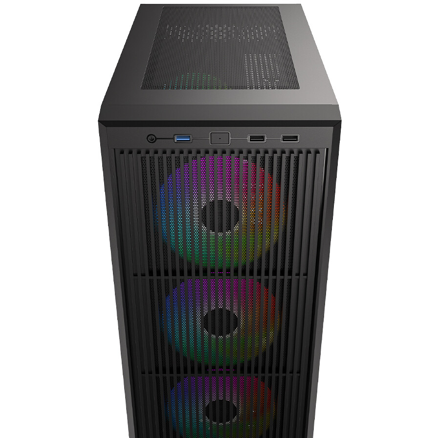 Корпус ID-COOLING Ware 300 ARGB Black - WARE 300 ARGB - фото 3