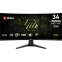 Монитор MSI 34" MAG 346CQDF E20 - 9S6-3DD71M-022