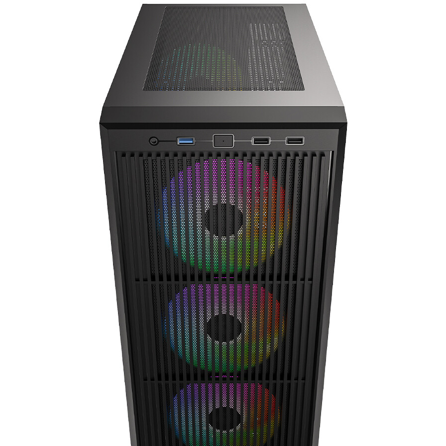 Корпус ID-COOLING Ware 310 ARGB Black - WARE 310 ARGB - фото 3