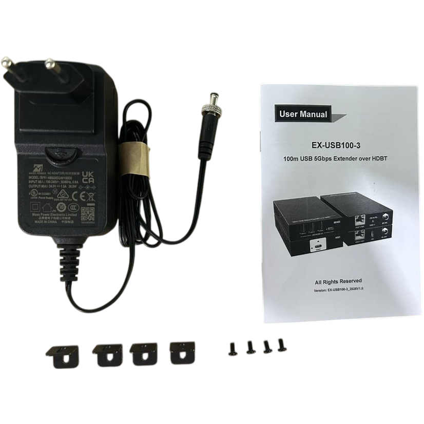 Удлинитель USB Digis EX-USB100-3 - фото 4