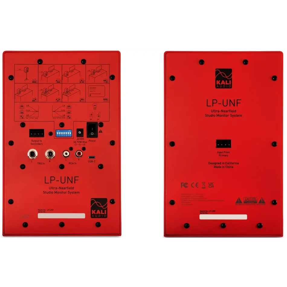 Акустическая система Kali Audio LP-UNF Red - фото 2