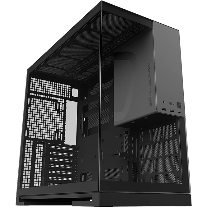 ..... Корпус Geometric Future Model 5 ARGB Black/Grey, царапина на передней панели, следы установки - 1AM5WKBK02100 - фото 3