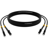 Патч-корд Cabeus FOP(D)-9-LC-LC-3M-BK, 3м