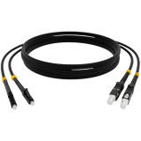 Патч-корд Cabeus FOP(D)-9-LC-SC-10M-BK, 10м