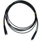 Патч-корд Cabeus FOP-50-LC-LC-3M-BK, 3м
