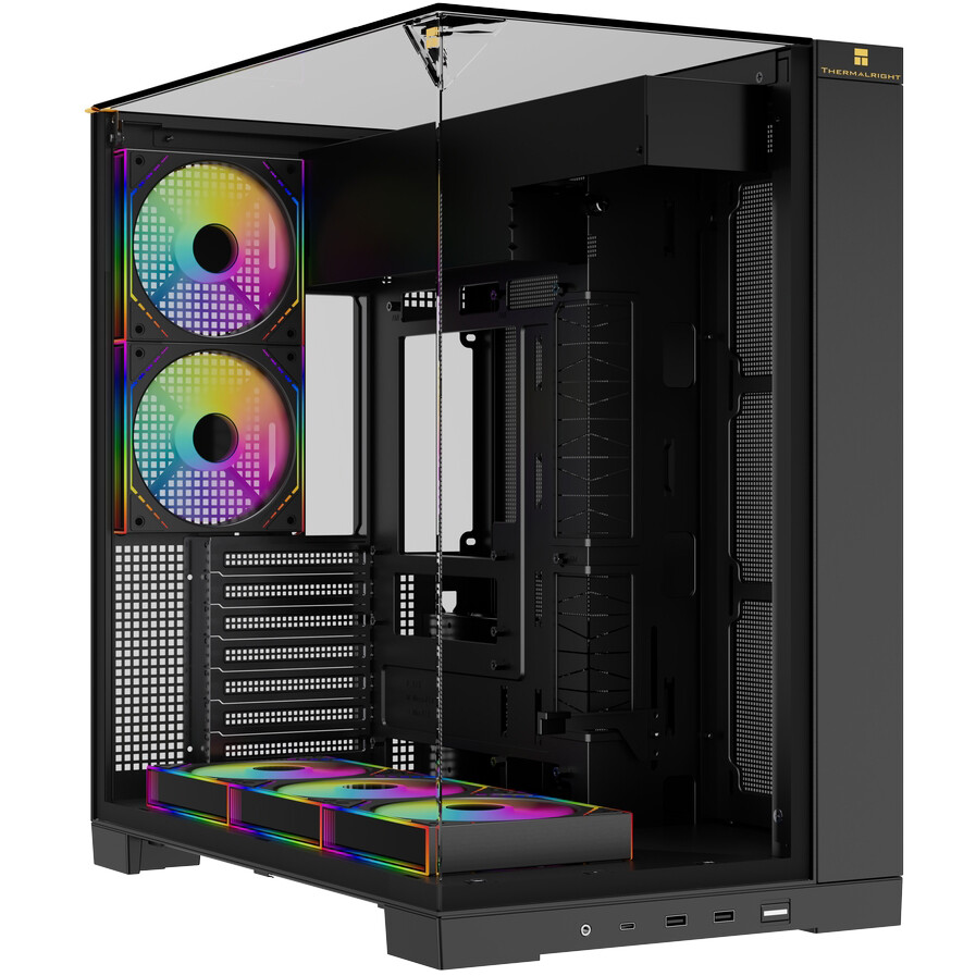 Корпус Thermalright TR-A70 FAN5-M Black - TRA70F5MB
