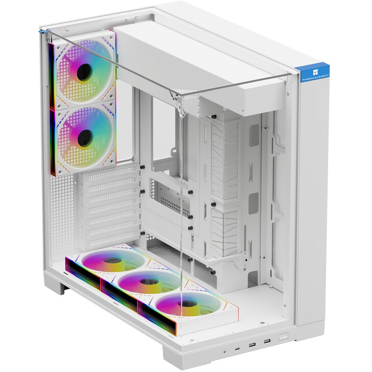 Корпус Thermalright TR-A70 FAN5-M White - TRA70F5MW - фото 3