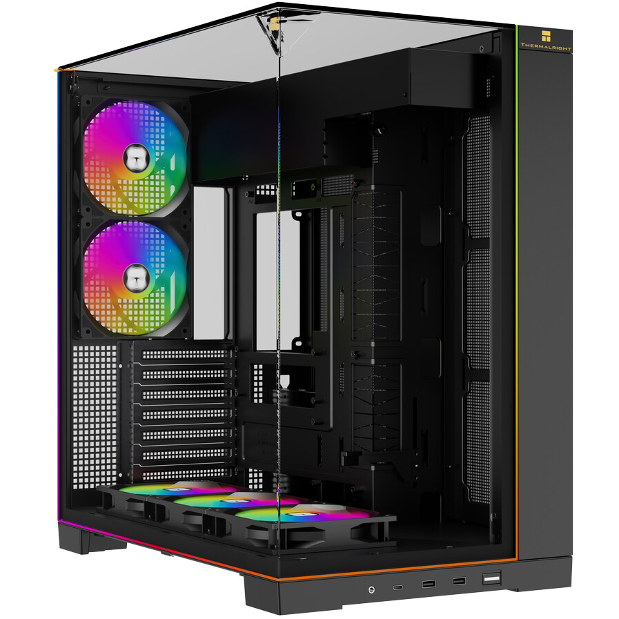 Корпус Thermalright TR-A70 ARGB FAN5-C Black - TRA70AF5CB