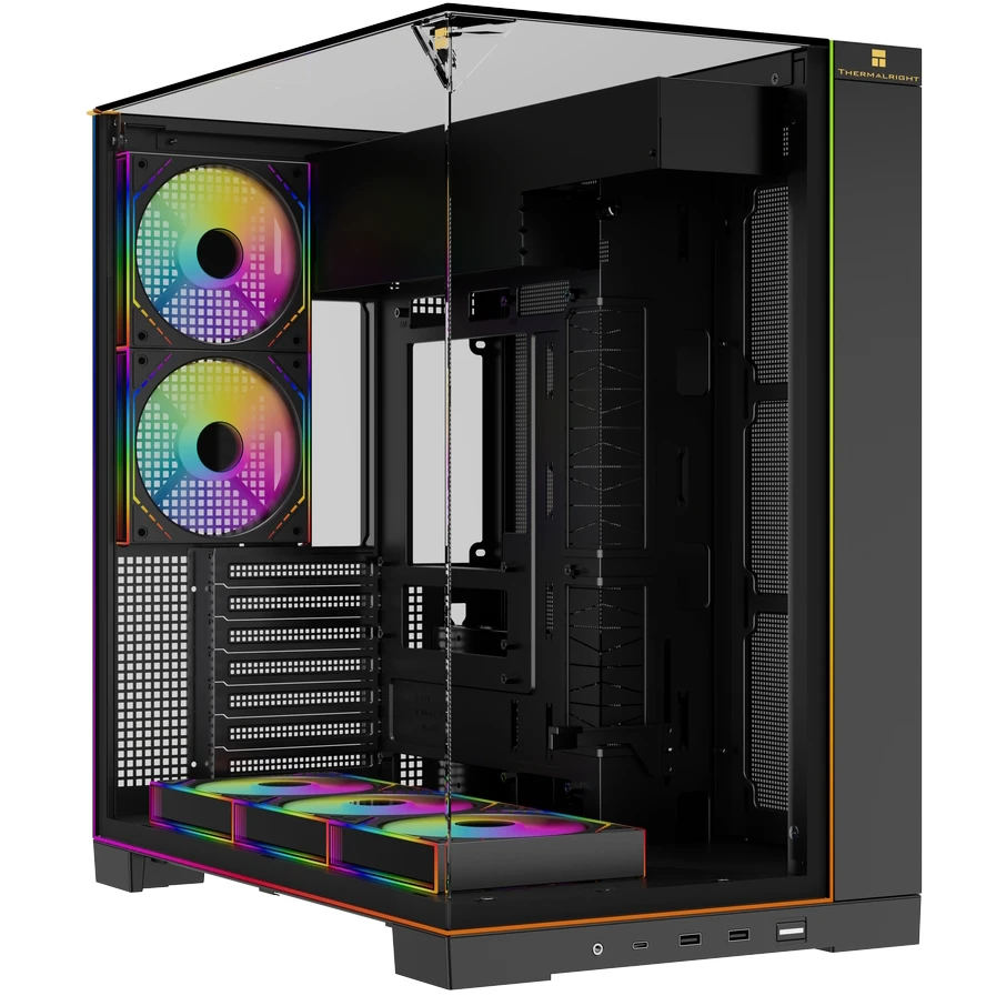Корпус Thermalright TR-A70 ARGB FAN5-M Black - TRA70AF5MB