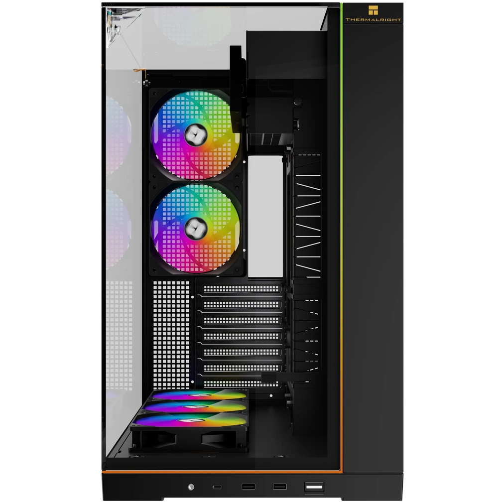 Корпус Thermalright TR-A70 Vision FAN5-C Black - TRA70VF5CB - фото 2