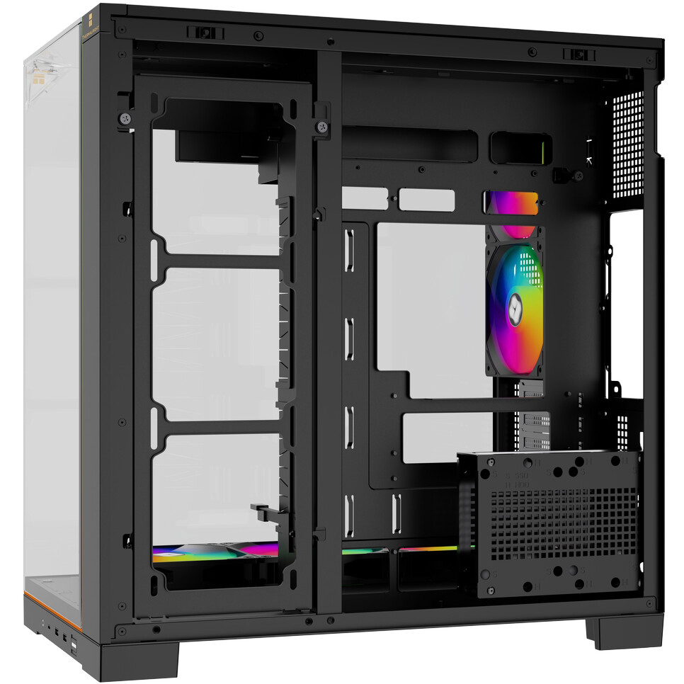Корпус Thermalright TR-A70 Vision FAN5-C Black - TRA70VF5CB - фото 6