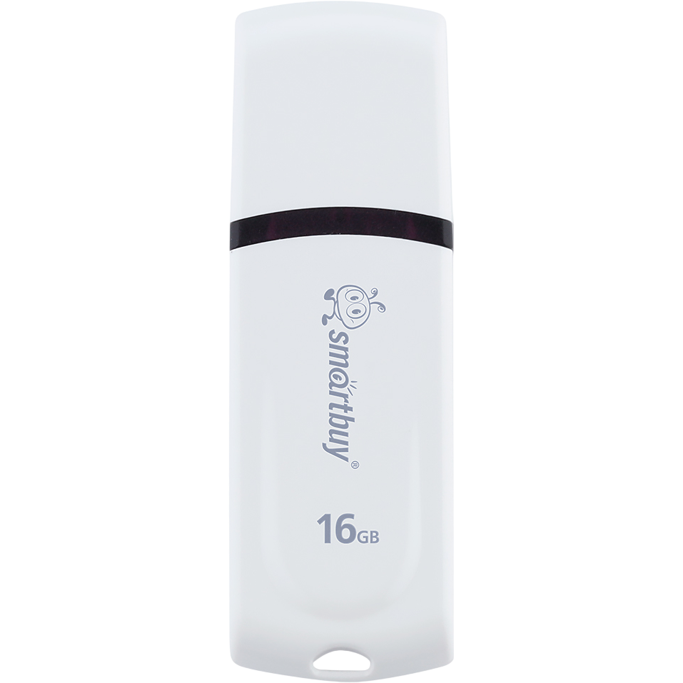 USB Flash накопитель 16GB SmartBuy Paean White (SB16GBPN-W)