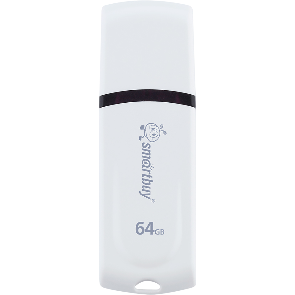USB Flash накопитель 64GB SmartBuy Paean White (SB64GBPN-W)