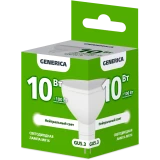 Светодиодная лампочка GENERICA LL-MR16-10-230-40-GU5-G (10 Вт, GU5.3)
