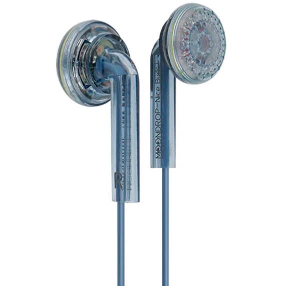 Наушники MOONDROP NICE BUDS Transparent Blue
