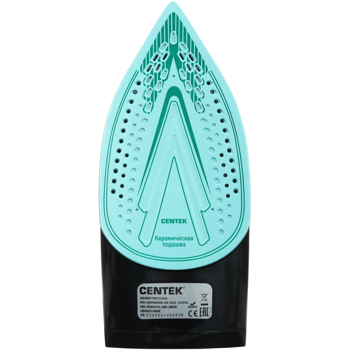 Утюг CENTEK CT-2314 Black - фото 4