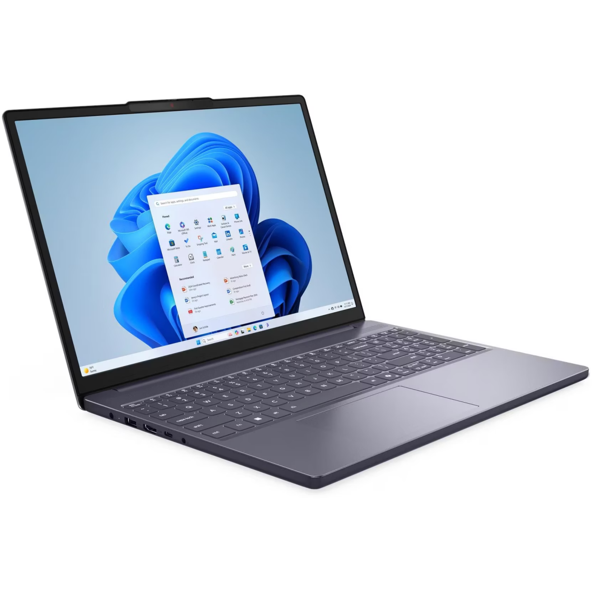 Ноутбук Lenovo IdeaPad Slim 3 15ARP10 Luna Grey (83K700GPFE) - фото 2