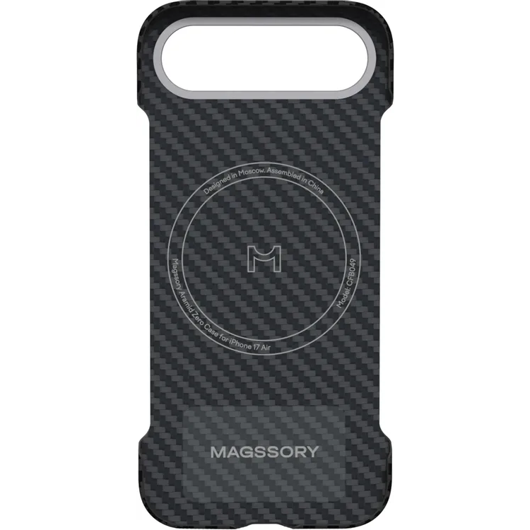 Чехол Magssory iPhone Air Aramid Zero Case Black - CFB049 - фото 2