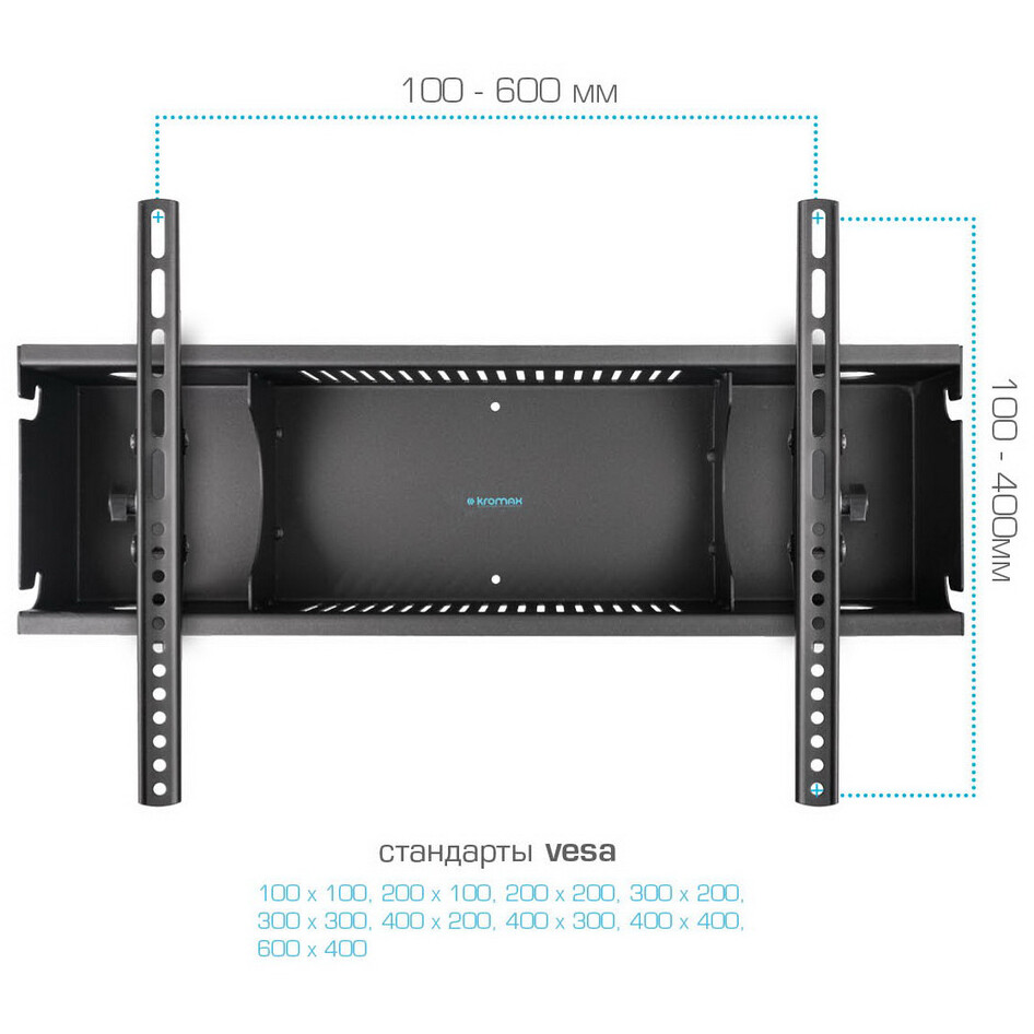 Мобильная стойка Kromax OMEGA-14 Black - 90601 - фото 5