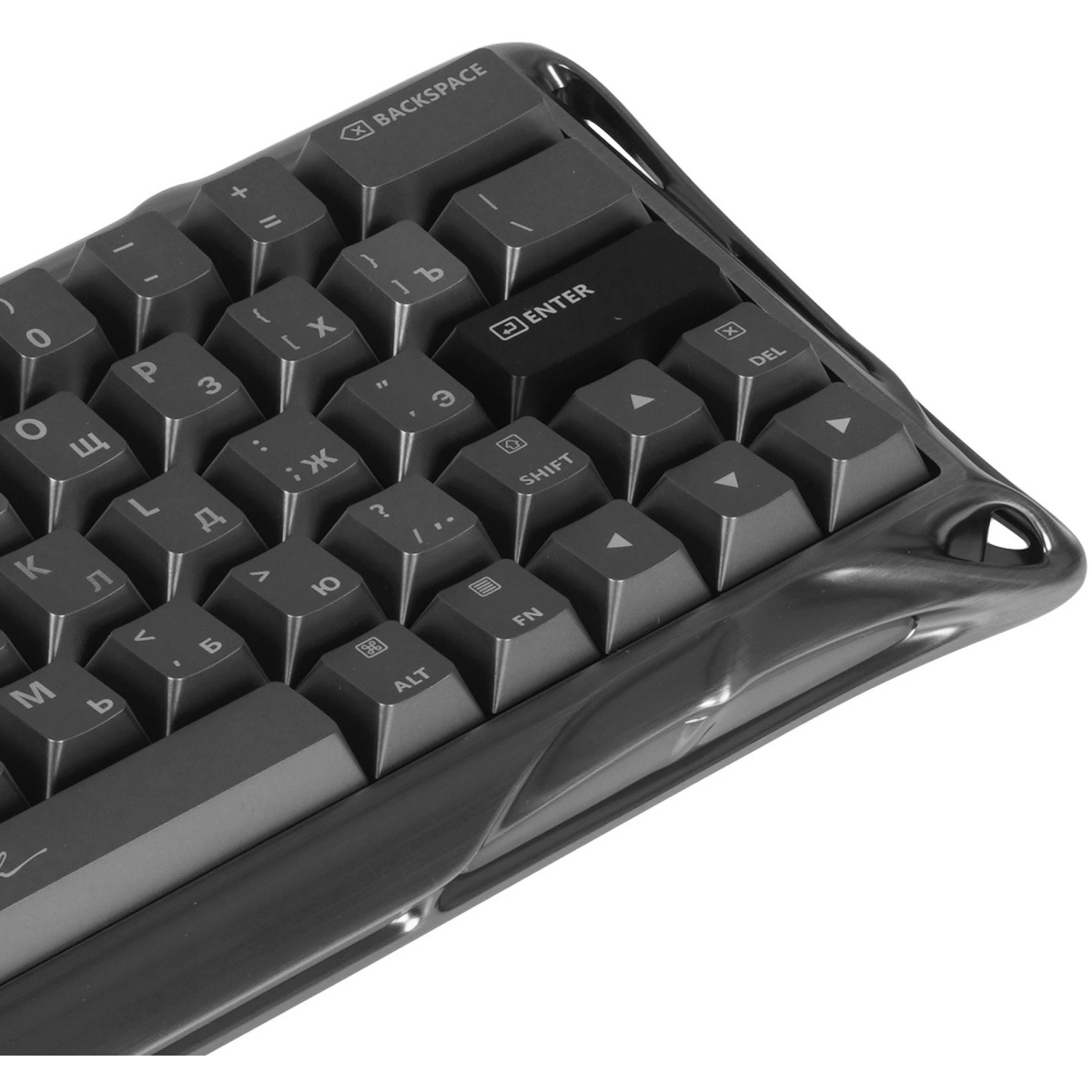 Клавиатура Gravastar Mercury Pro V60 Black - V60 Pro XTAL BLK - фото 4