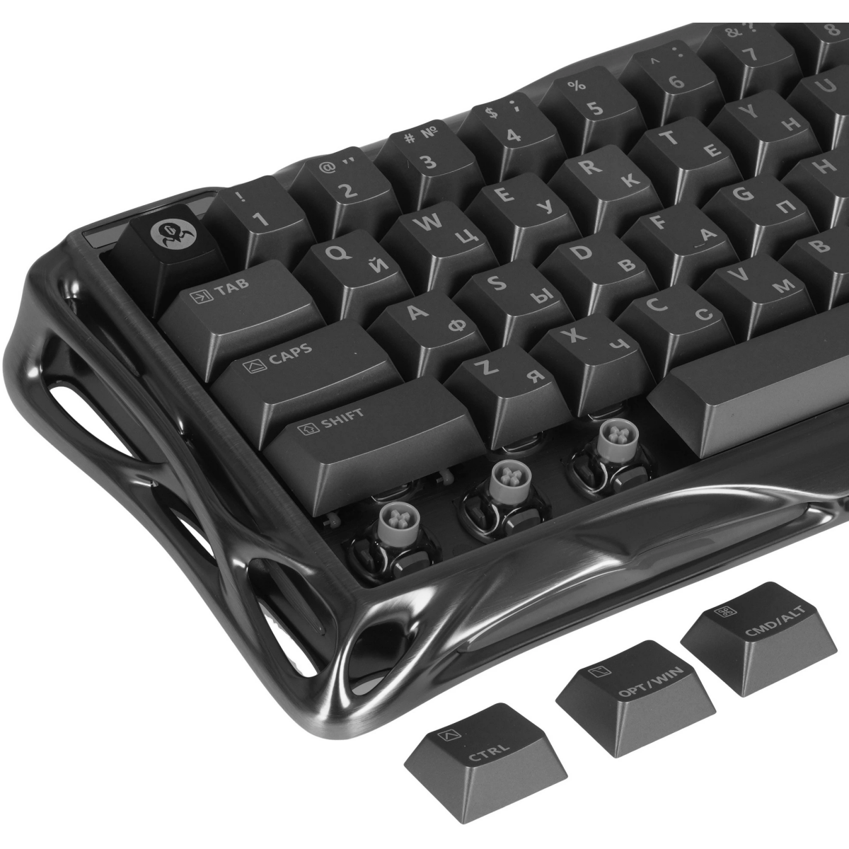 Клавиатура Gravastar Mercury Pro V60 Black - V60 Pro XTAL BLK - фото 6