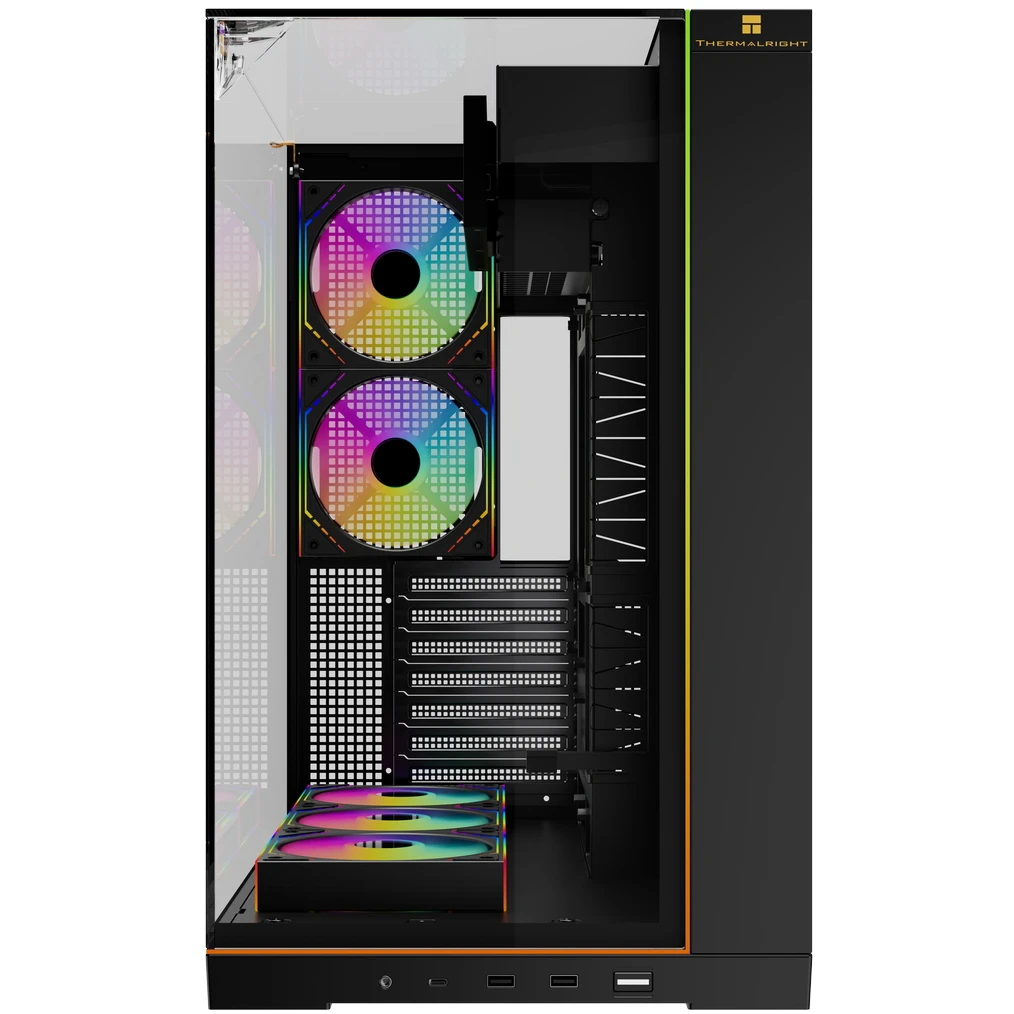 Корпус Thermalright TR-A70 Vision FAN5-M Black - TRA70VF5MB - фото 2
