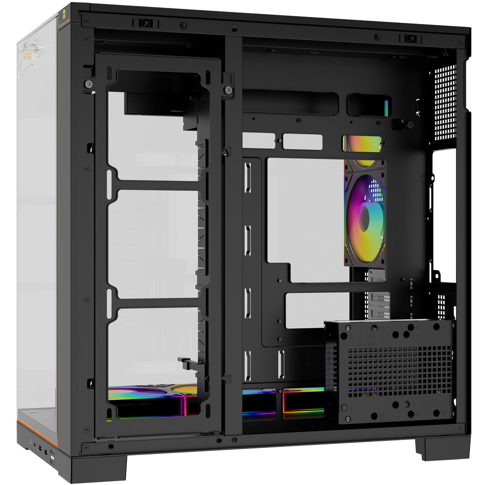 Корпус Thermalright TR-A70 Vision FAN5-M Black - TRA70VF5MB - фото 6
