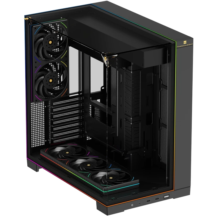 Корпус Thermalright TR-A70 ARGB FanUB Black - TRA70AFUBB - фото 2