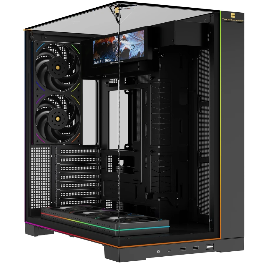 Корпус Thermalright TR-A70 Vision FanUB Black - TRA70VFUBB