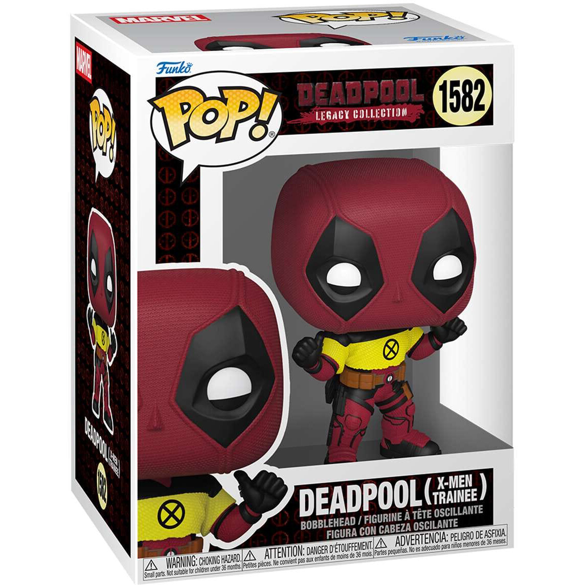 Фигурка Funko POP! Bobble Marvel Deadpool Legacy Collection Deadpool (X-Men Trainee) - 80854 - фото 2