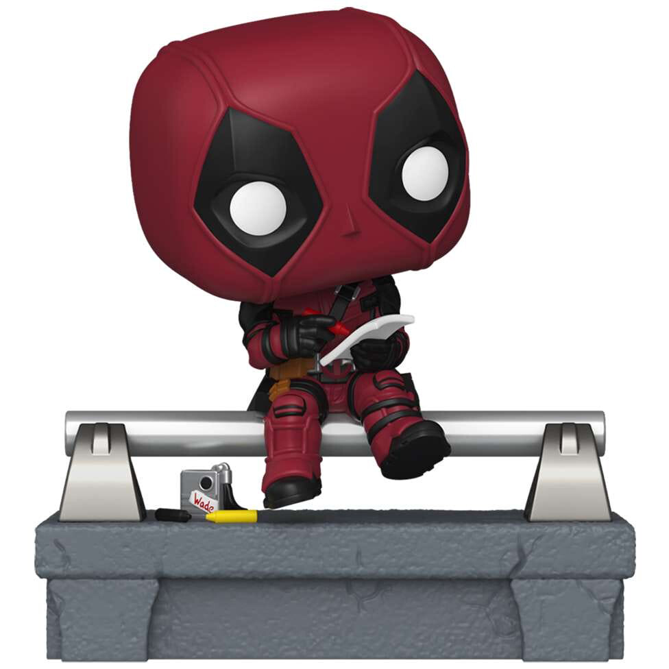 Фигурка Funko POP! Deluxe Bobble Marvel Deadpool Legacy Collection Deadpool on Bridge - 80848