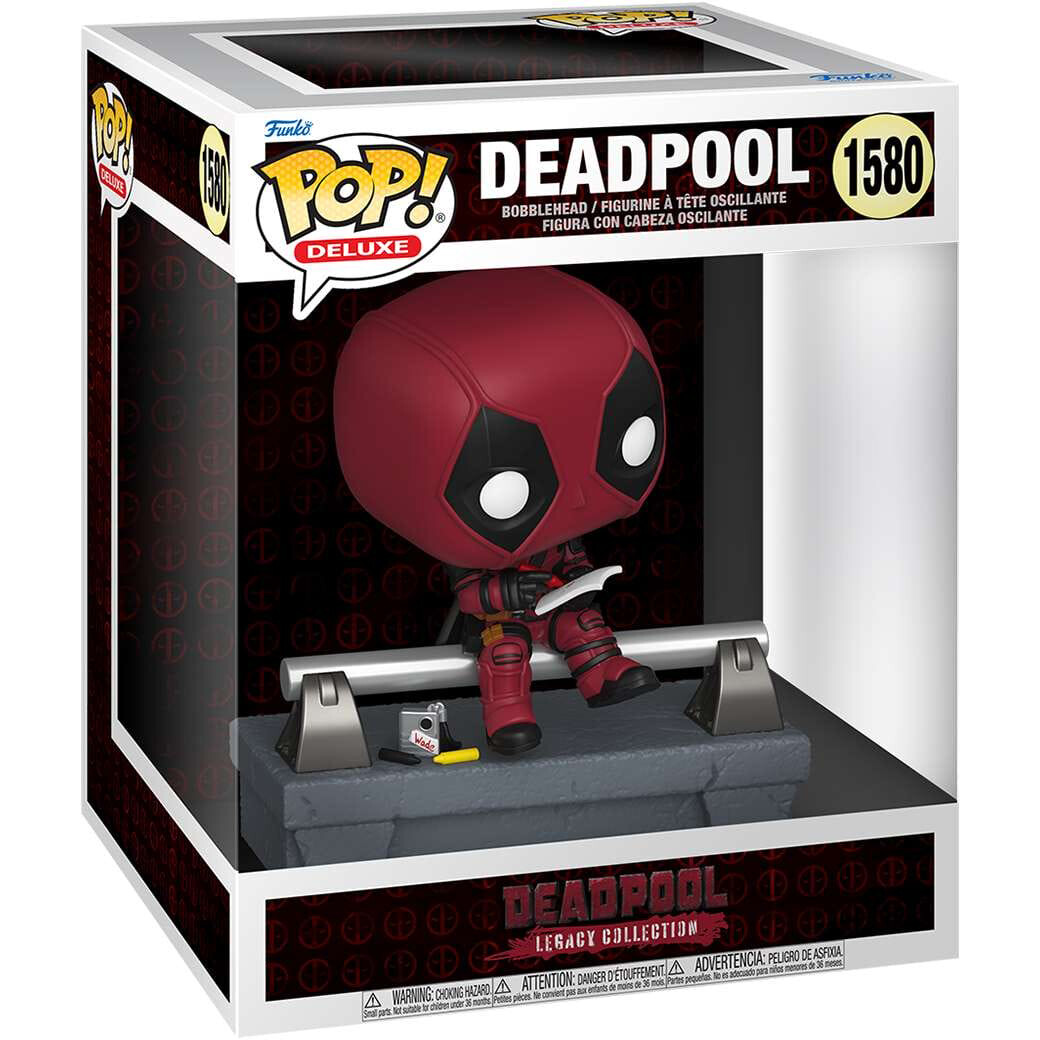 Фигурка Funko POP! Deluxe Bobble Marvel Deadpool Legacy Collection Deadpool on Bridge - 80848 - фото 2