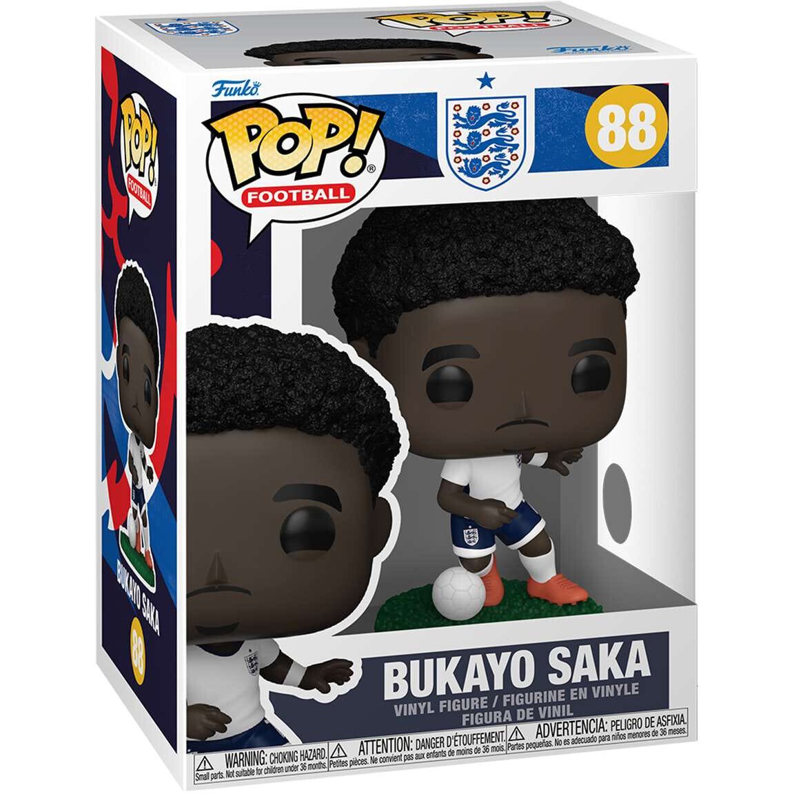 Фигурка Funko POP! Football England Bukayo Saka - 92719 - фото 2