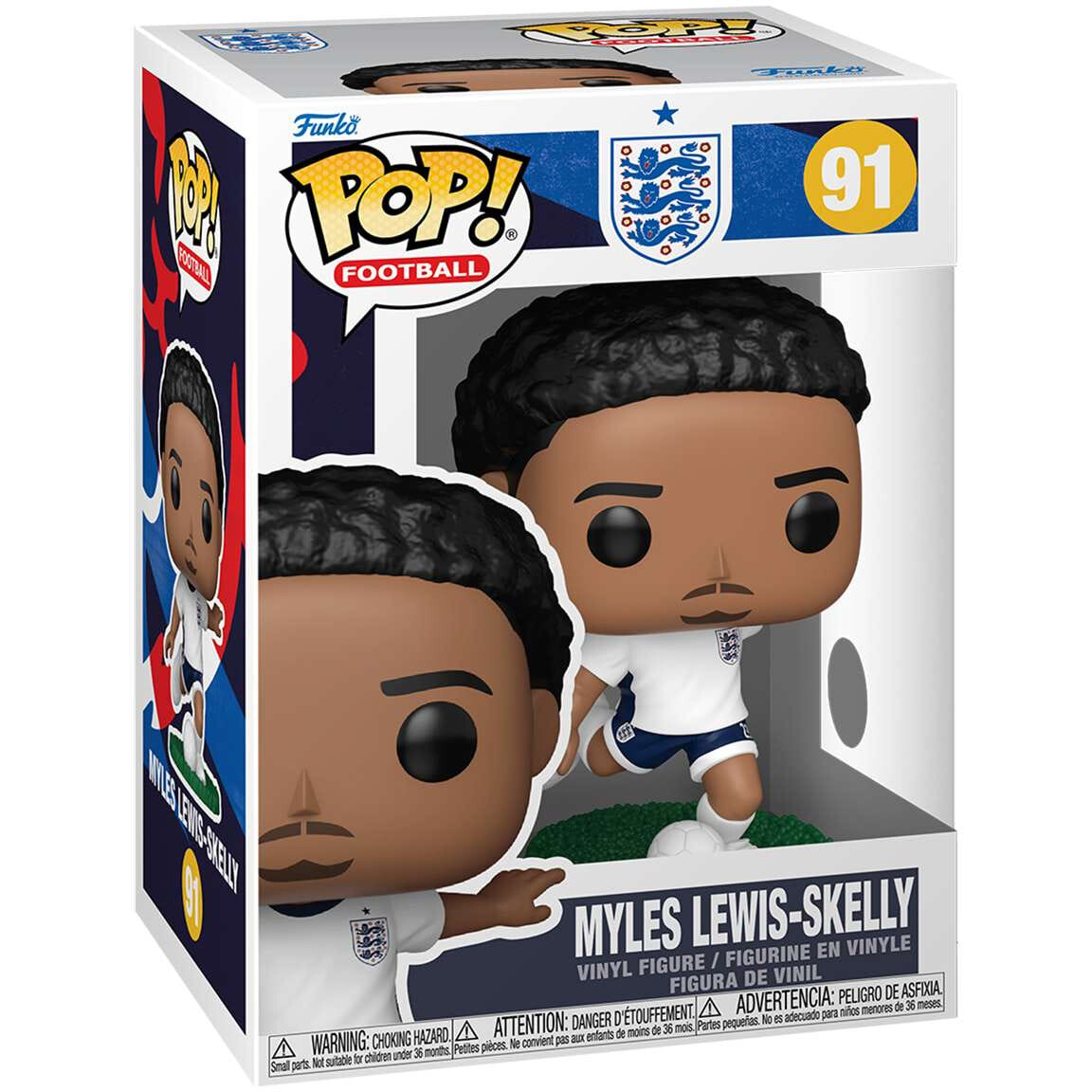 Фигурка Funko POP! Football England Myles Lewis-Skelly - 94465 - фото 2